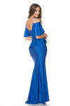 Load image into Gallery viewer, Wholesale Bridesmaid Dress V-Neck Ruffled Sleeve Evening Gown LAF5282 - - Dress LAF