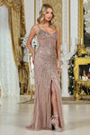 Load image into Gallery viewer, Prom Dresses Prom Sequin Long Fitted Formal Dress Greenery