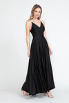 Load image into Gallery viewer, Wholesale Evening Dress V-Neck Spaghetti Strap A-Line Gown By LAF5275