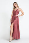 Load image into Gallery viewer, Wholesale Evening Dress V-Neck Spaghetti Strap A-Line Gown By LAF5275