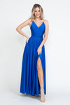 Load image into Gallery viewer, Wholesale Evening Dress V-Neck Spaghetti Strap A-Line Gown By LAF5275