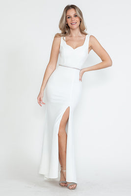 Wholesale Wedding Dress Sweetheart Thigh Slit Bridal Gown By LAF5258