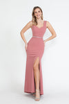 Load image into Gallery viewer, Wholesale Prom Dress Sweetheart Sleeveless Evening Gown By LAF5258 - MAUVE - Dress LAF