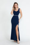 Load image into Gallery viewer, Wholesale Prom Dress Sweetheart Sleeveless Evening Gown By LAF5258 - NAVY BLUE - Dress LAF