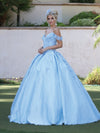Load image into Gallery viewer, Wholesale Sweet 16 Dress Sweetheart 3D Floral Beaded Gown By LAQ1501