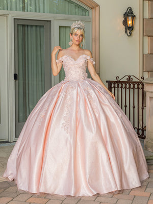 Wholesale Sweet 16 Dress Sweetheart 3D Floral Beaded Gown By LAQ1501