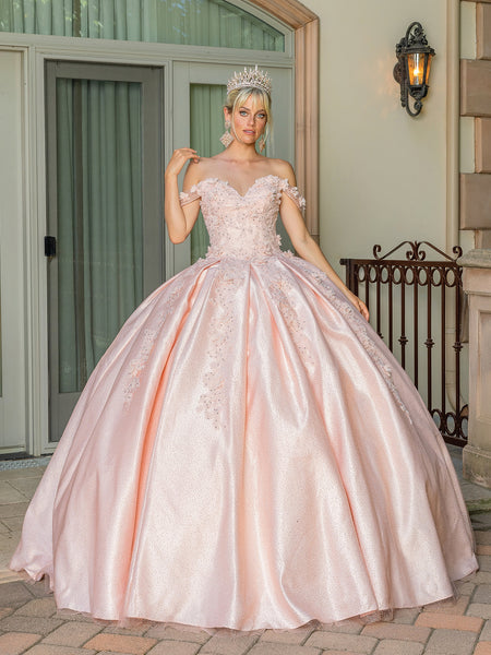 Wholesale Sweet 16 Dress Sweetheart 3D Floral Beaded Gown By LAQ1501