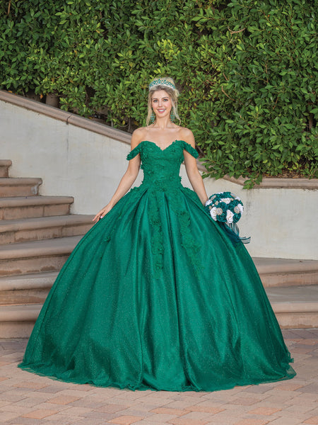 Wholesale Sweet 16 Dress Sweetheart 3D Floral Beaded Gown By LAQ1501