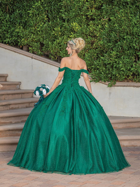 Wholesale Sweet 16 Dress Sweetheart 3D Floral Beaded Gown By LAQ1501