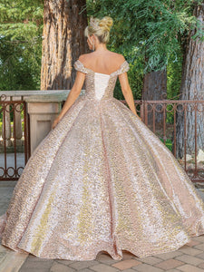 Wholesale Quince Dress Sweetheart Fitted Sweet 16 Ball Gown By LAQ1559
