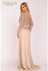 Load image into Gallery viewer, Terani Couture 1921M0473 Clearance Blush Size 16 Wholesale Floor-Length Evening Dress