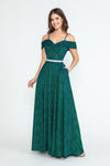 Load image into Gallery viewer, Wholesale Formal Dress Sweetheart Embellished Evening Gown By LAF5236 - HUNTER GREEN - Dress LAF