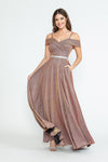 Load image into Gallery viewer, Wholesale Formal Dress Sweetheart Embellished Evening Gown By LAF5236 - RUST - Dress LAF