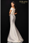 Load image into Gallery viewer, Terani Couture 2011M2159 Off Shoulder Mikado Mother of the Bride Evening Gown - - Long Formal Dresses Terani Couture