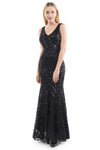 Load image into Gallery viewer, La Merchandise LN5150 V-Neck Sequined Long Formal Wholesale Gowns