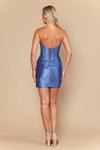Load image into Gallery viewer, LAY26160 Wholesale Strapless Rhinestone Pearl Bodycon Beaded Corset Short Homecoming Dress