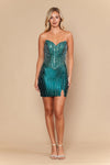 Load image into Gallery viewer, LAY26232 Wholesale Strapless Sweetheart Line Rhinestone Sequin Short Homecoming Party Dress