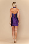 Load image into Gallery viewer, LAY26260 Wholesale Rhinestone Corset Dress Halter Sweetheart Bodycon Homecoming Cocktail Dress
