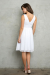 Load image into Gallery viewer, Simple A-Line Short Wedding Dress By LA Merchandise LAV3495 - - Wedding Dresses LAV