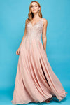 Load image into Gallery viewer, Prom Dresses Prom A Line Long Formal Slit Dress Lavender