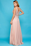 Load image into Gallery viewer, Prom Dresses Prom A Line Long Formal Slit Dress Lavender