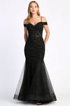 Load image into Gallery viewer, Prom Dresses Long Beaded Lace Formal Corset Prom Dress Black