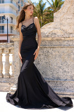 Load image into Gallery viewer, LA Merchandise LAA3012 Cowl Neck Stretchy Evening Gown