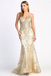 Load image into Gallery viewer, Prom Dresses Mermaid Long Formal Glitter Applique Prom Dress Navy