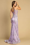 Load image into Gallery viewer, Prom Dresses Mermaid Long Formal Glitter Applique Prom Dress Navy