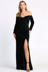 Load image into Gallery viewer, Prom Dresses Long Sequin Formal Evening Prom Dress Dark Emerald