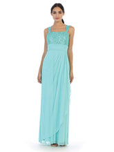 Load image into Gallery viewer, Wholesale Mother Of The Bride Dress Square Neck Formal Gown By LAV3094