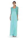Load image into Gallery viewer, Wholesale Mother Of The Bride Dress Square Neck Formal Gown By LAV3094 - - Dress LAV