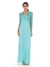 Load image into Gallery viewer, Wholesale Mother Of The Bride Dress Square Neck Formal Gown By LAV3094