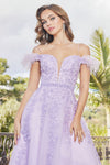 Load image into Gallery viewer, Prom Dresses Long Glitter Applique Formal A Line Prom Dress Red