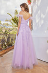 Load image into Gallery viewer, Prom Dresses Long Glitter Applique Formal A Line Prom Dress Red