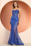 Load image into Gallery viewer, Prom Dresses Prom Fitted Slit Long Glitter Print Formal Dress  Dark Emerald