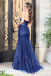 Load image into Gallery viewer, Prom Dresses Long Formal Glitter Mermaid Prom Dress Red