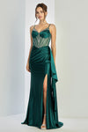 Load image into Gallery viewer, Prom Dresses Beaded Prom Long Corset Formal Dress Royal Blue