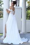 Load image into Gallery viewer, Wedding Dresses Long Bridal Gown A Line Corset Wedding Dress Off White
