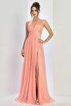 Load image into Gallery viewer, Prom Dresses Glitter Long Formal A Line Prom  Dress Coral