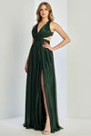 Load image into Gallery viewer, Prom Dresses Glitter Long Formal A Line Prom  Dress Emerald