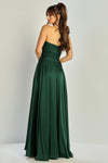 Load image into Gallery viewer, Prom Dresses A Line Prom Long Formal Pleated Dress Sage