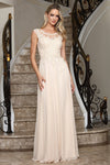 Load image into Gallery viewer, Prom Dresses Long Formal A Line Beaded Prom Dress LA Merchandise 3353 Champagne