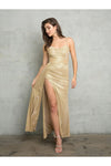 Load image into Gallery viewer, Formal Long Glitter Fitted Bridesmaids Dress By LA Merchandise LAV3469 - - Prom Dresses LAV