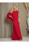 Load image into Gallery viewer, Glitter Mother of the Bride Gown By LA Merchandise LAV3470 - - Mother of the Bride Dresses LAV