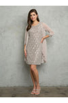 Load image into Gallery viewer, Short Mother of the Bride Dress with Sheer Jacket By LA Merchandise LAV3490 - - Mother of the Bride Dresses LAV