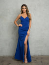 Load image into Gallery viewer, Formal Long Fitted Bridesmaids Evening Dress By LA Merchandise LAV3492 - - Prom Dresses LAV