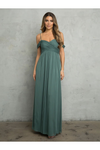 Load image into Gallery viewer, Long A-Line Empire Waist Evening Gown By LA Merchandise LAV3494 - - Prom Dresses LAV
