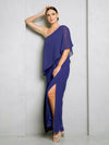 Load image into Gallery viewer, One-Shoulder Formal Jumpsuit With Slit By LA Merchandise LAV3499 - - Jumpsuit LAV