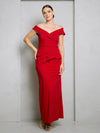Load image into Gallery viewer, Formal Dresses Long Formal Fitted Evening Dress Red